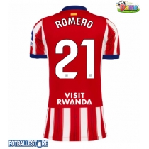 Atletico Madrid Cristian Romero #21 Hjemmedrakt Dame 2026-27 Kortermet